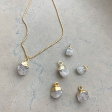 Ladda upp bild till gallerivisning, MOONSTONE GEM NECKLACE