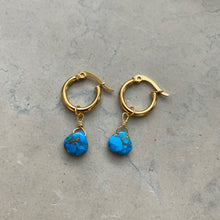 Ladda upp bild till gallerivisning, MOJAVE TURQUOISE EARRINGS