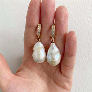 BLINGING BAROQUE EARRINGS