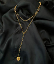 Ladda upp bild till gallerivisning, COIN LARIAT NECKLACE
