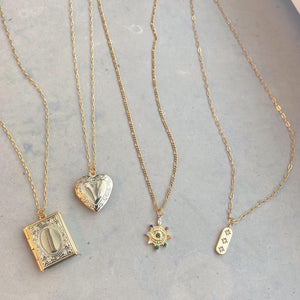 Vintage Gold Locket - Sample Sale