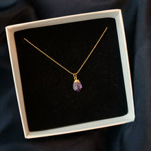 Ladda upp bild till gallerivisning, AMETHYST GEM NECKLACE
