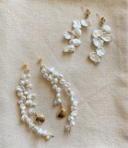 KESHI PEARL EARRINGS