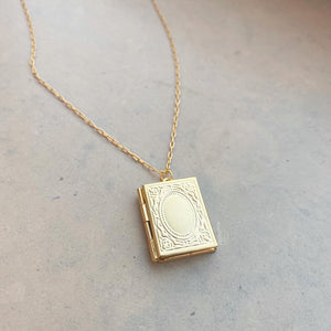 Vintage Gold Locket - Sample Sale