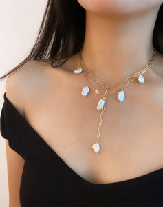 CHUNKY PEARL NECKLACE