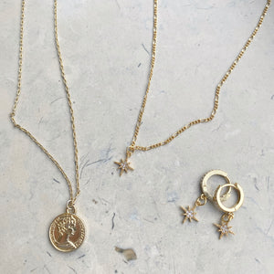 GOLD COIN NECKLACE