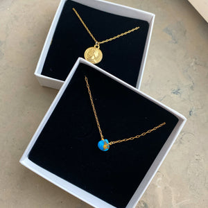 GOLD COIN NECKLACE