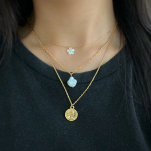 GOLD COIN NECKLACE