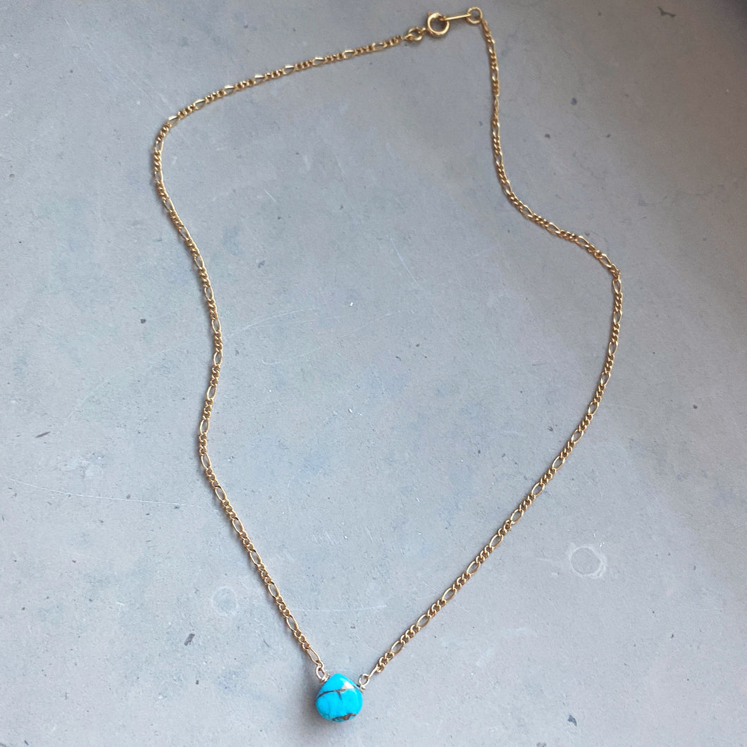 Turquoise Figaro Necklace - Sample Sale