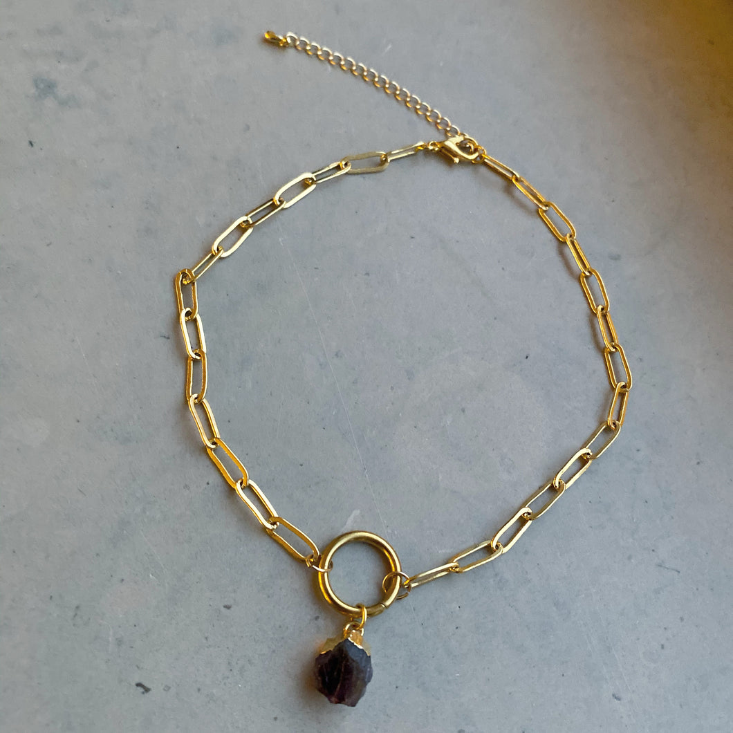 AMETHYST CHOKER - Sample Sale