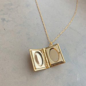 Vintage Gold Locket - Sample Sale