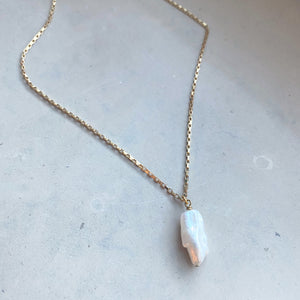 Pearl Bar Necklace - Sample Sale